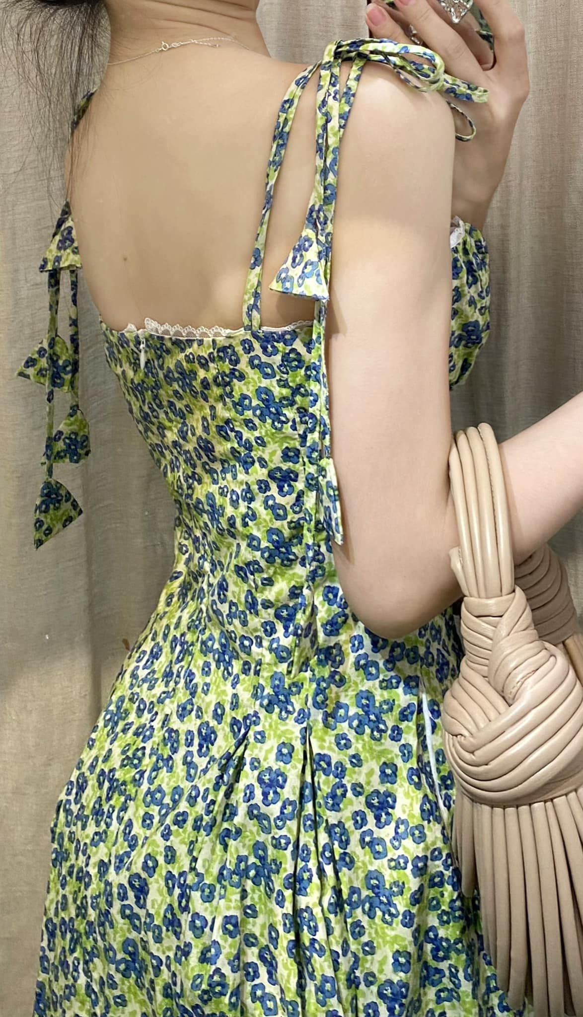 Leah Dress - Đầm 2 Dây Cúp Ngực V14