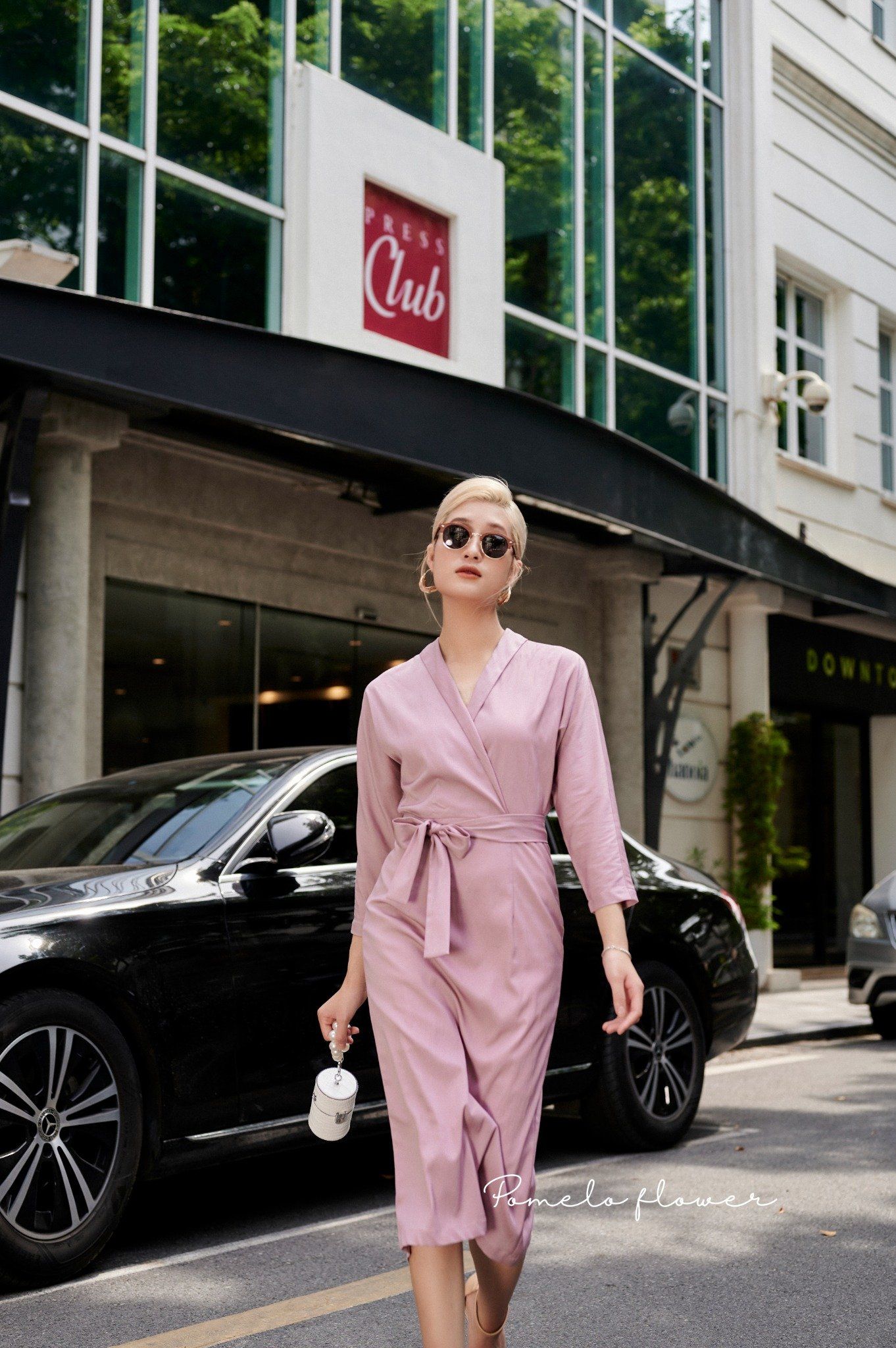 Maya Dress - Đầm body có dây thắt eo D103