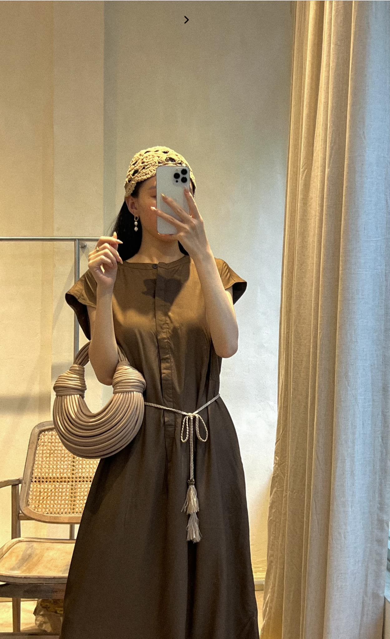 Milcah Dress - Đầm Sơ Mi Suông Tay Ngắn D956