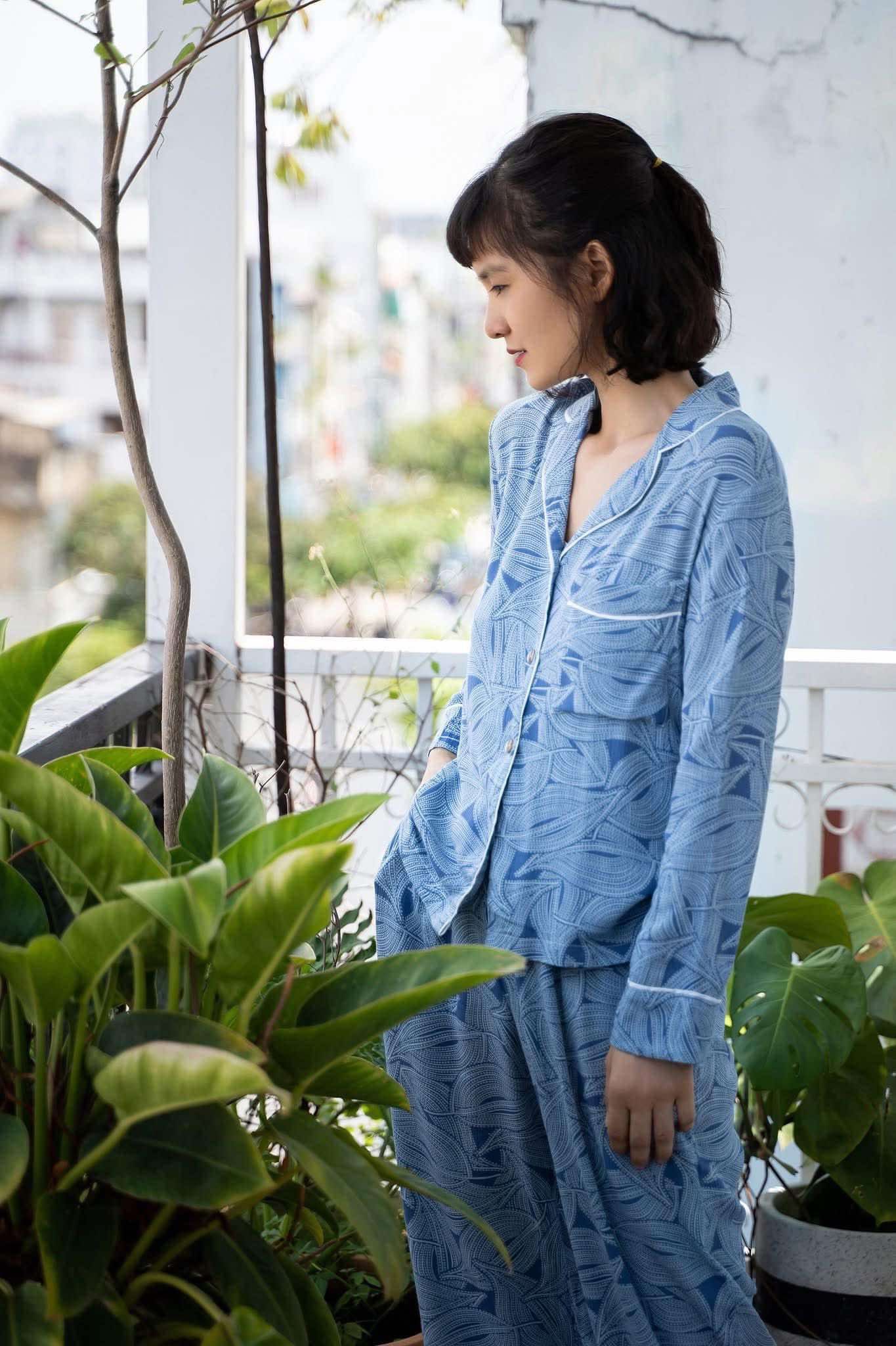 Marina set - Đồ bộ pijama (dài) P03 (Mẹ )