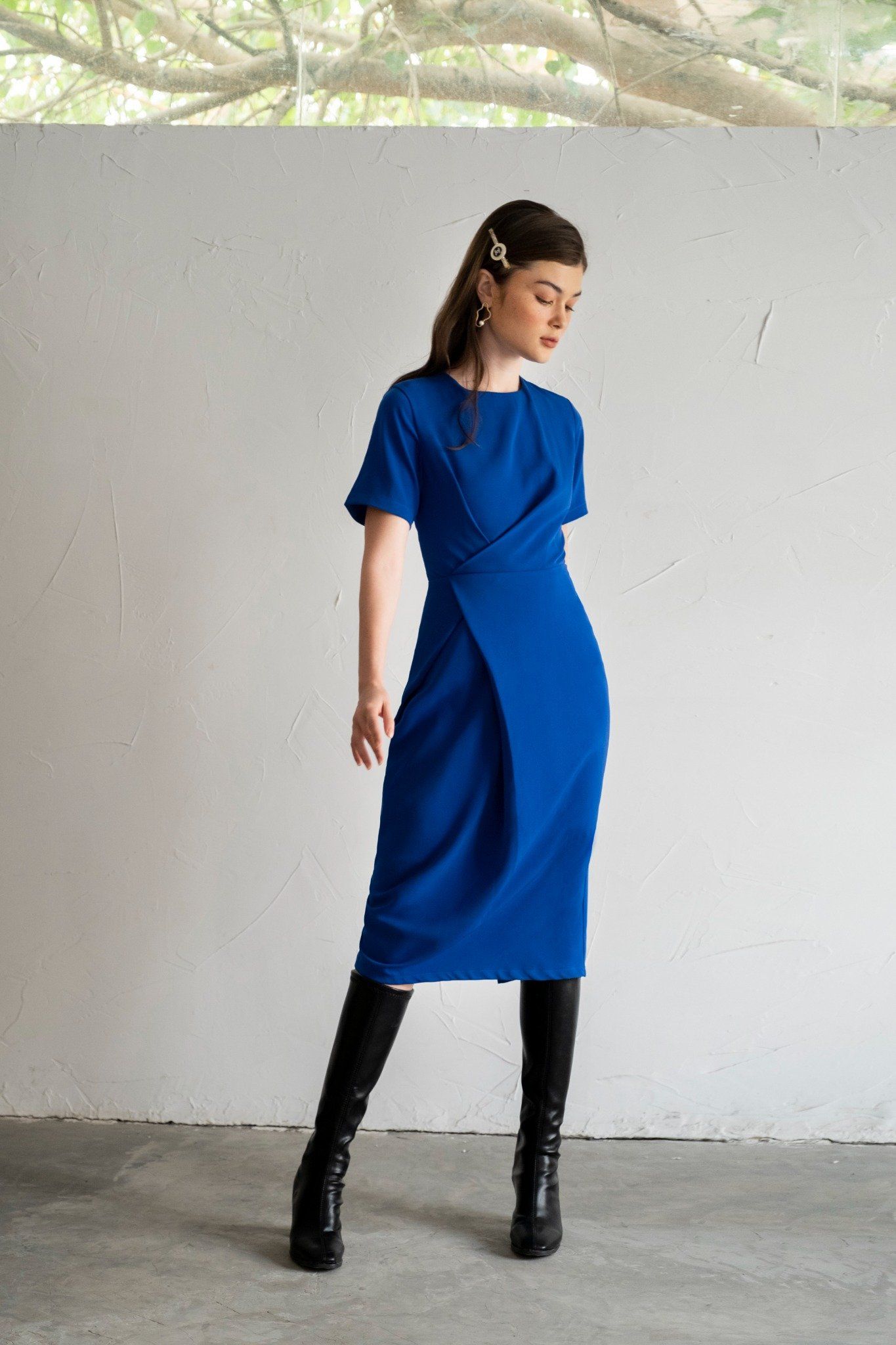 Chelsea Dress - Đầm body, đắp chéo trước ngực D556