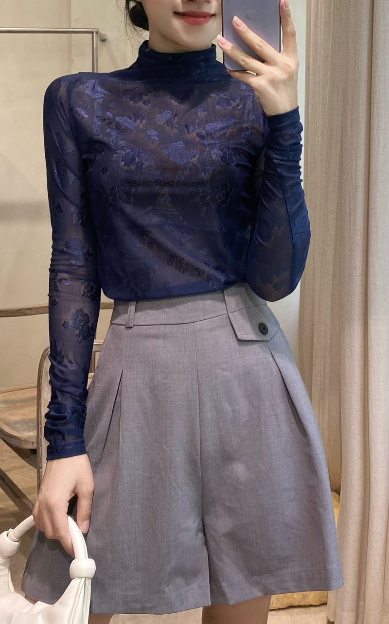 Clover Shirt - Áo thun hoa dài tay A57