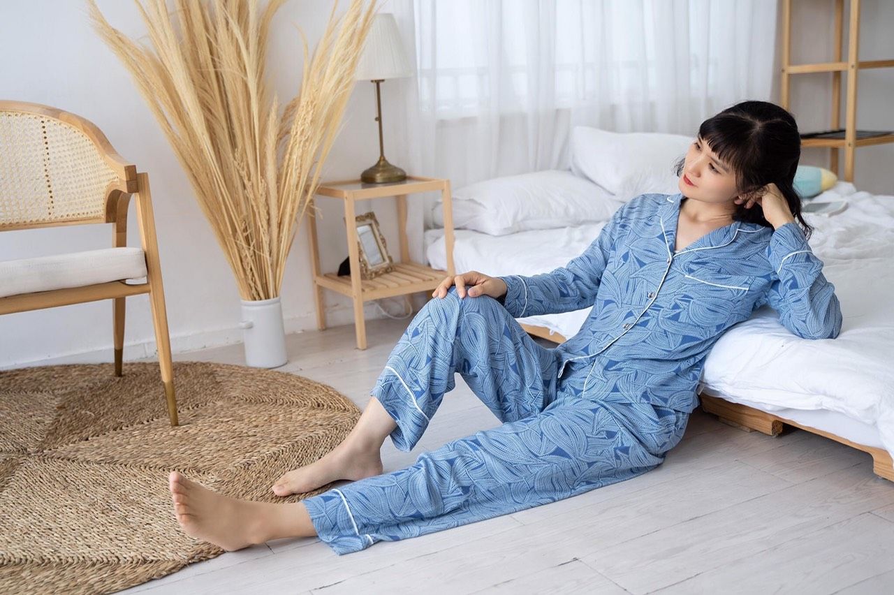 Marina set - Đồ bộ pijama (dài) P03 (Mẹ )
