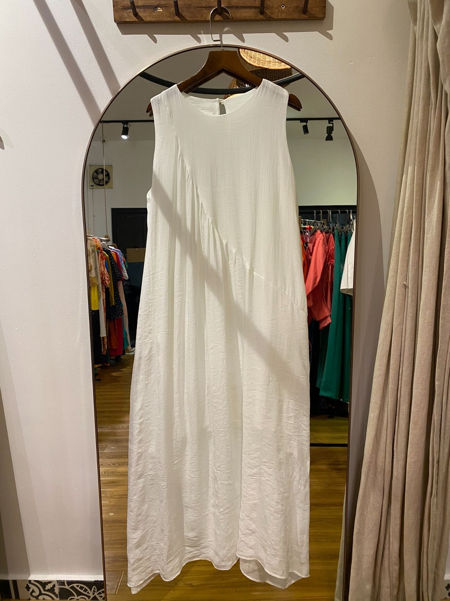 Sierra Dress - Đầm sát nách tím, bèo chéo (Mẹ) La46