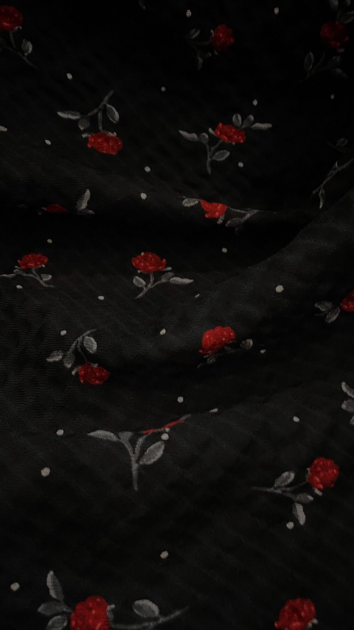 Florence Dress - Đầm thêu hoa hồng cổ vuông D964