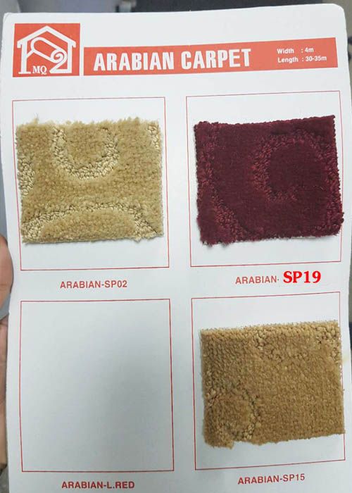 Thảm Hoa Văn Lót Khách Sạn Arabian Sp