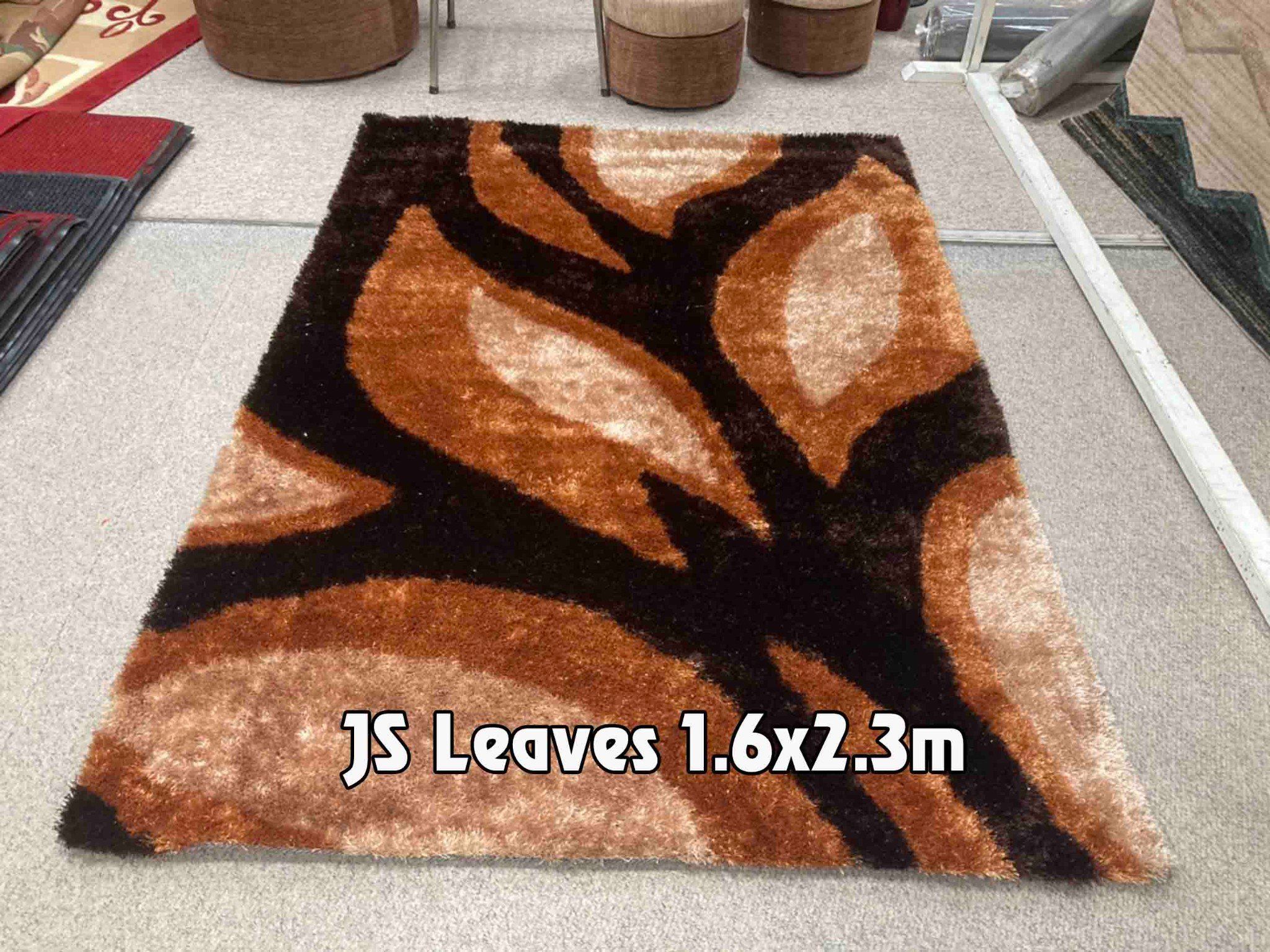  Thảm lót sofa hình lá JS Leaves 1.6x2.3m 