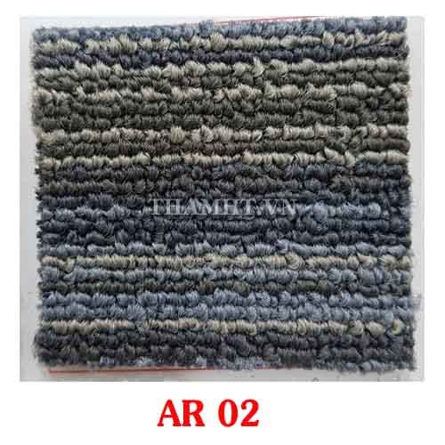 Thảm Gạch Sọc Màu Xám Xanh Artline 02 ( Ar 02 )