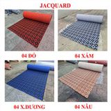  Thảm nỉ caro Jacquard 04 xanh dương 