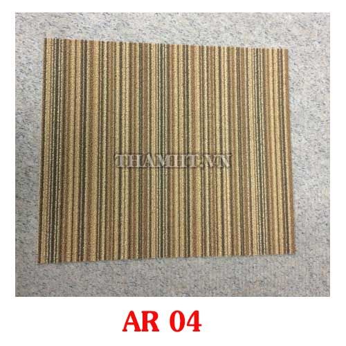 Thảm Gạch Sọc Màu Kem Vàng Artline 04 ( Ar 04 )