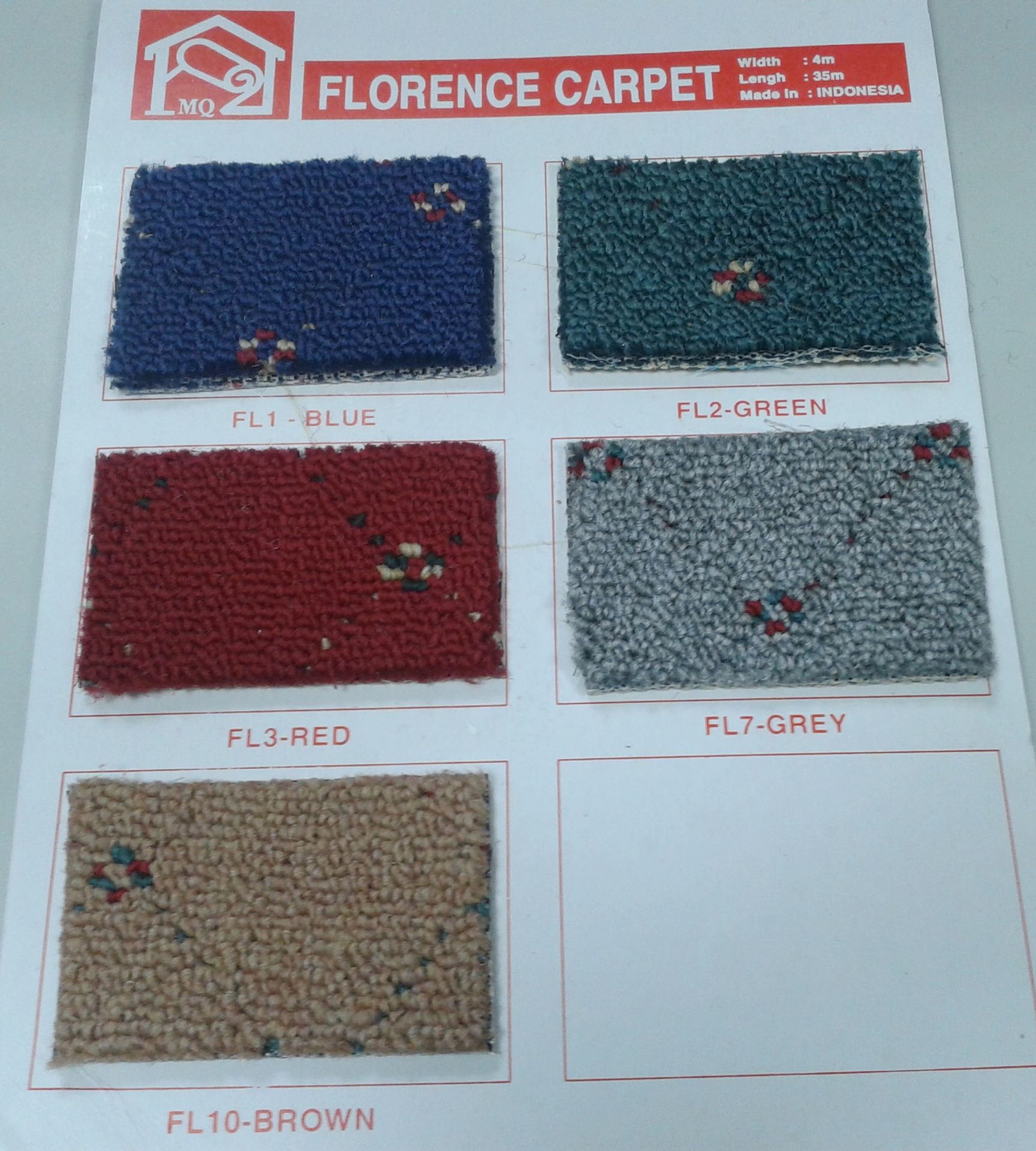 Thảm Florence 07 ( Fl 07) Màu Xám