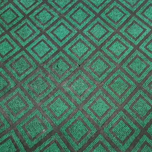  Thảm sàn ô vuông Jacquard 08 xanh lá 