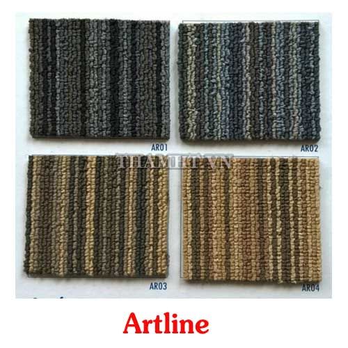 Thảm Gạch Hoa Văn Sọc Artline ( Ar )