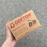 Hộp giấy đựng đế sạc DEKTON 20V D20-C1800 (Chung chân pin Dewalt)