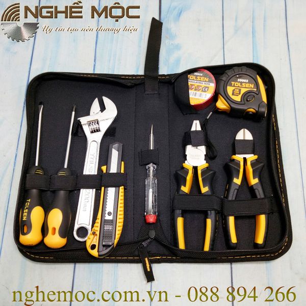 Bộ dụng cụ 9 món Tolsen 85301