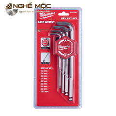 BỘ LỤC GIÁC MILWAUKEE 4932478621 9PCE