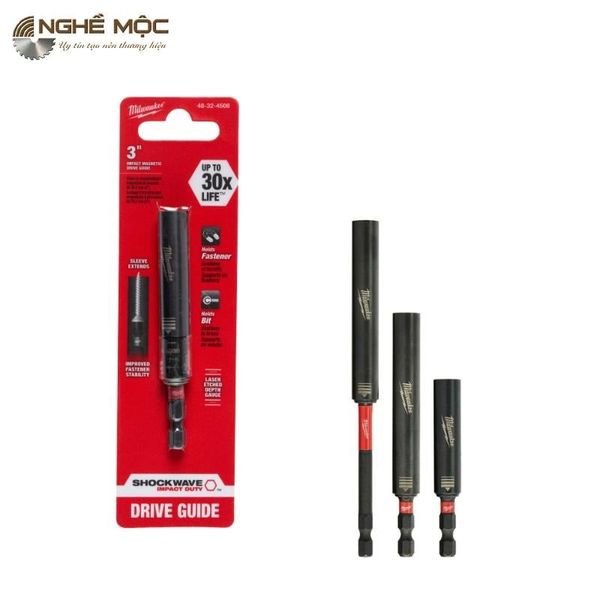 Đầu nối vặn vít chống lật 3 inch Milwaukee 48-32-4508