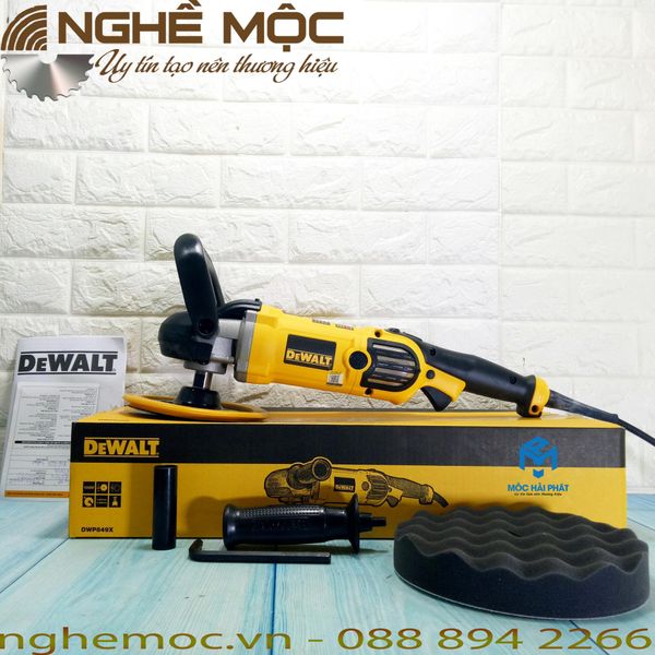 Máy đánh bóng 1150W Dewalt DWP849X 7