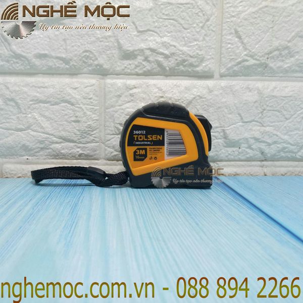 THƯỚC CUỘN TỰ ĐỘNG 36012 Tolsen 3Mx16mm