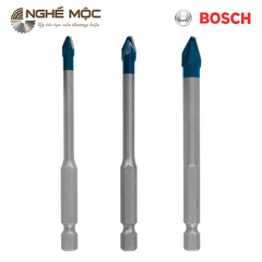Mũi khoan gạch cứng Bosch HEX-9 kích thước 5, 6, 8mm