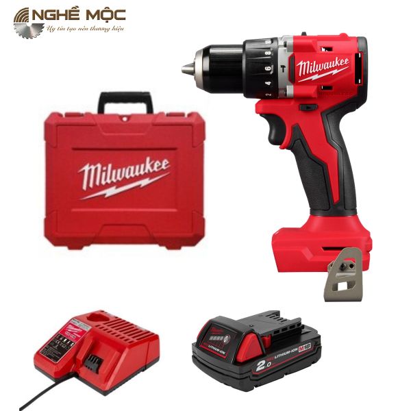 Máy khoan Milwaukee đầu kẹp 13mm M18 BLPDRC