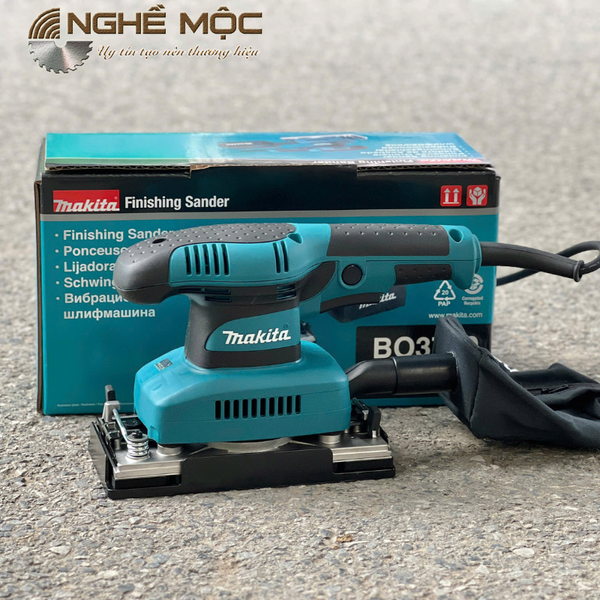 Máy chà nhám rung hình chữ nhật Makita BO3710