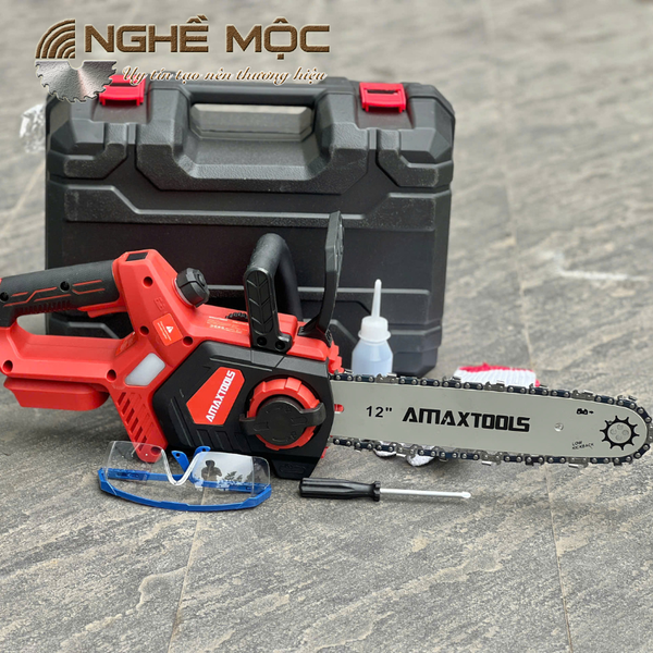 Máy cưa xích dùng pin Amaxtools ACX305-SM