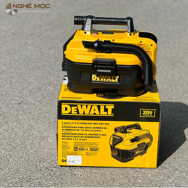 Máy hút bụi khô ướt không dây DEWALT DCV580H
