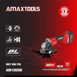 Máy mài góc dùng pin 21V Amaxtools AM100SM