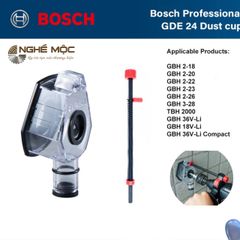 Đầu nối hút bụi máy khoan Bosch GDE 24 mã 1600A01M9V