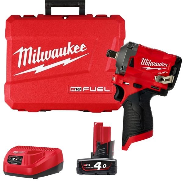 Máy siết Bu Lông Milwaukee M12 FIWF12-0C (2555) (Hộp nhựa, Không Pin-Sạc) - Thiết bị cầm tay thông minh và hiệu xuất.