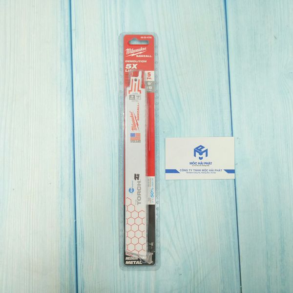 Lưỡi cưa kiếm sắt TORCH T18-228.6mm (Bộ 5 lưỡi )