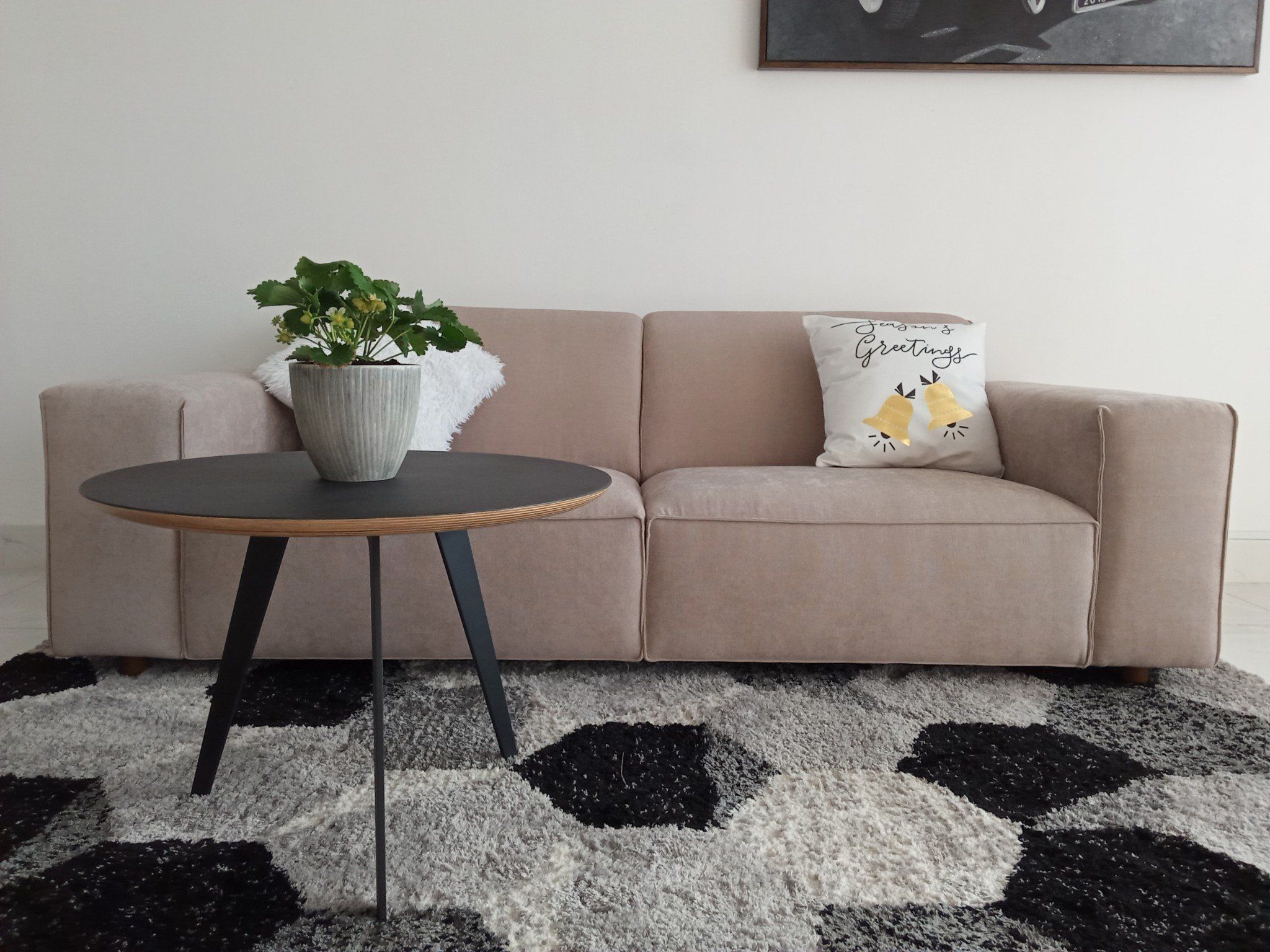  SOFA VẢI NHẬP KHẨU - CASANI TAUPE 