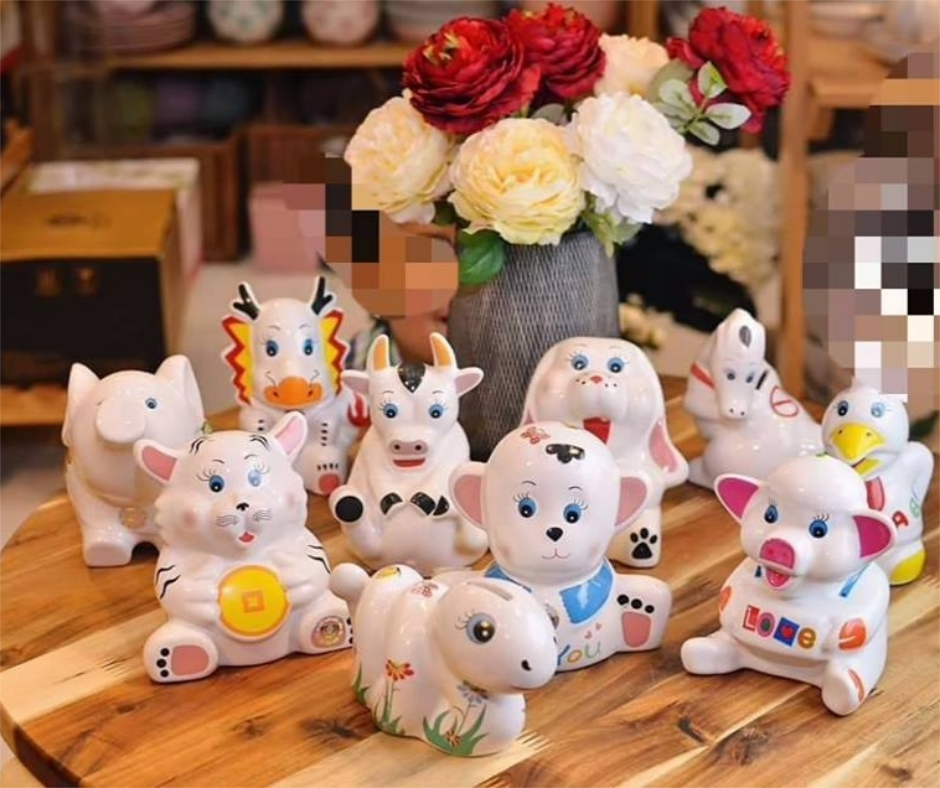 ỐNG TIẾT KIỆM 12 CON GIÁP- RỒNG