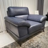  SOFA DA BÒ Ý - CATONA NAVY 1 CHỖ 