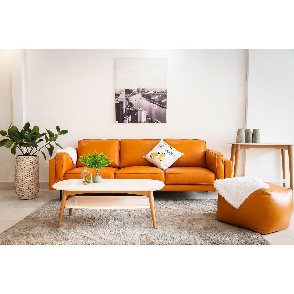 SOFA DA BÒ Ý - CHARMINGTON MUSTARD