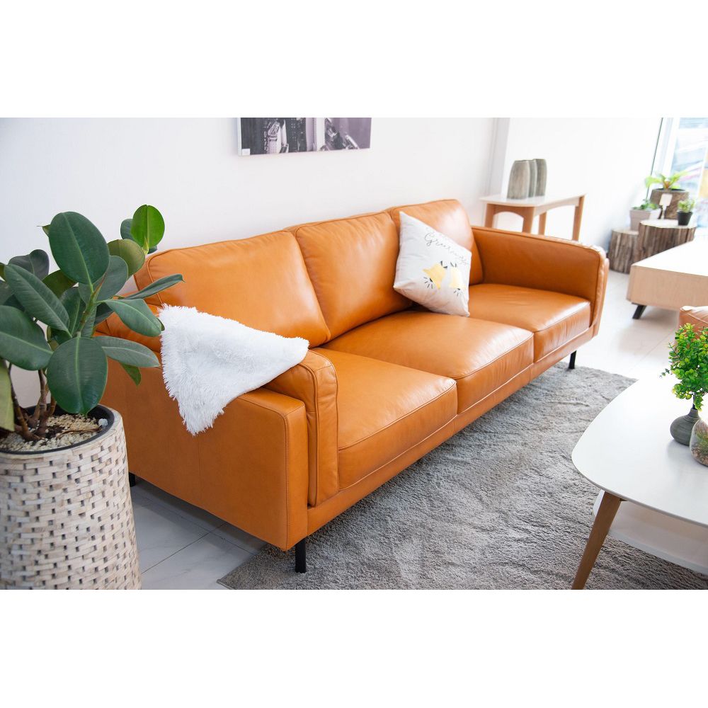 SOFA DA BÒ Ý - CHARMINGTON MUSTARD
