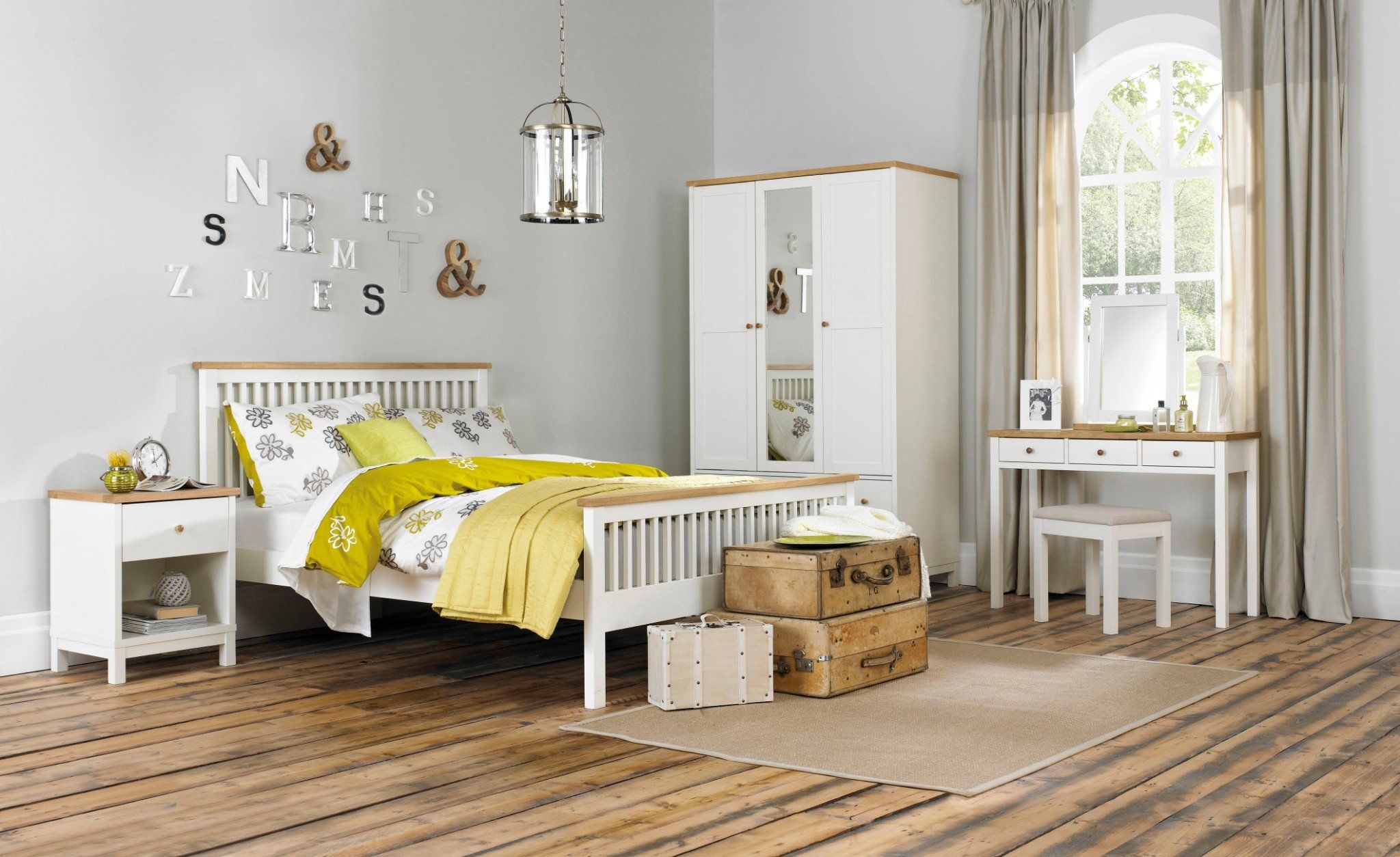 GIƯỜNG ĐUÔI CAO 122CM - ATLANTA TWO TONE