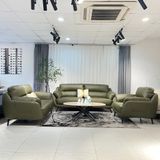  SOFA DA BÒ Ý - SOFIA OLIVE 3 CHỖ 