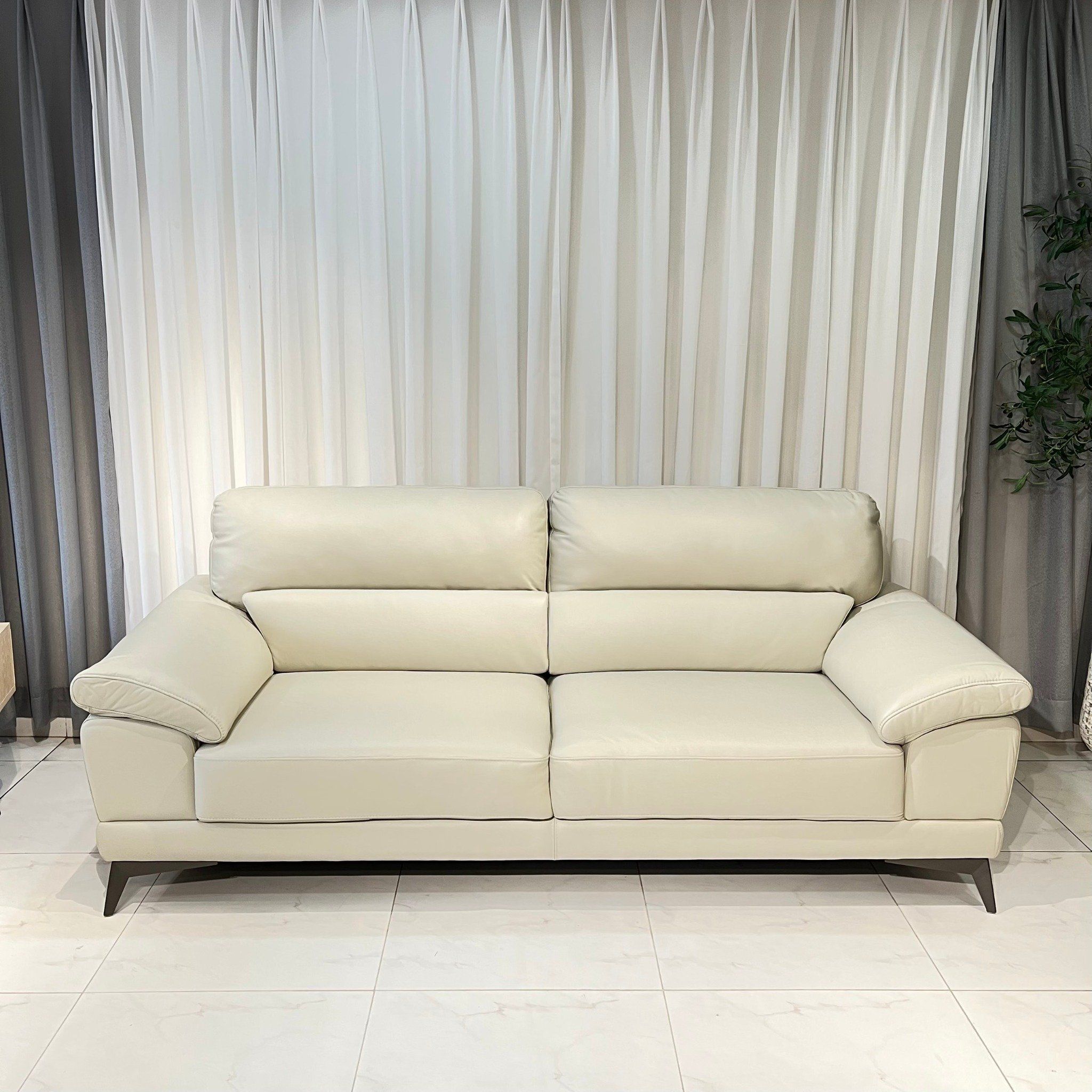  SOFA DA BÒ Ý - CATONA PLATINUM 3 CHỖ 