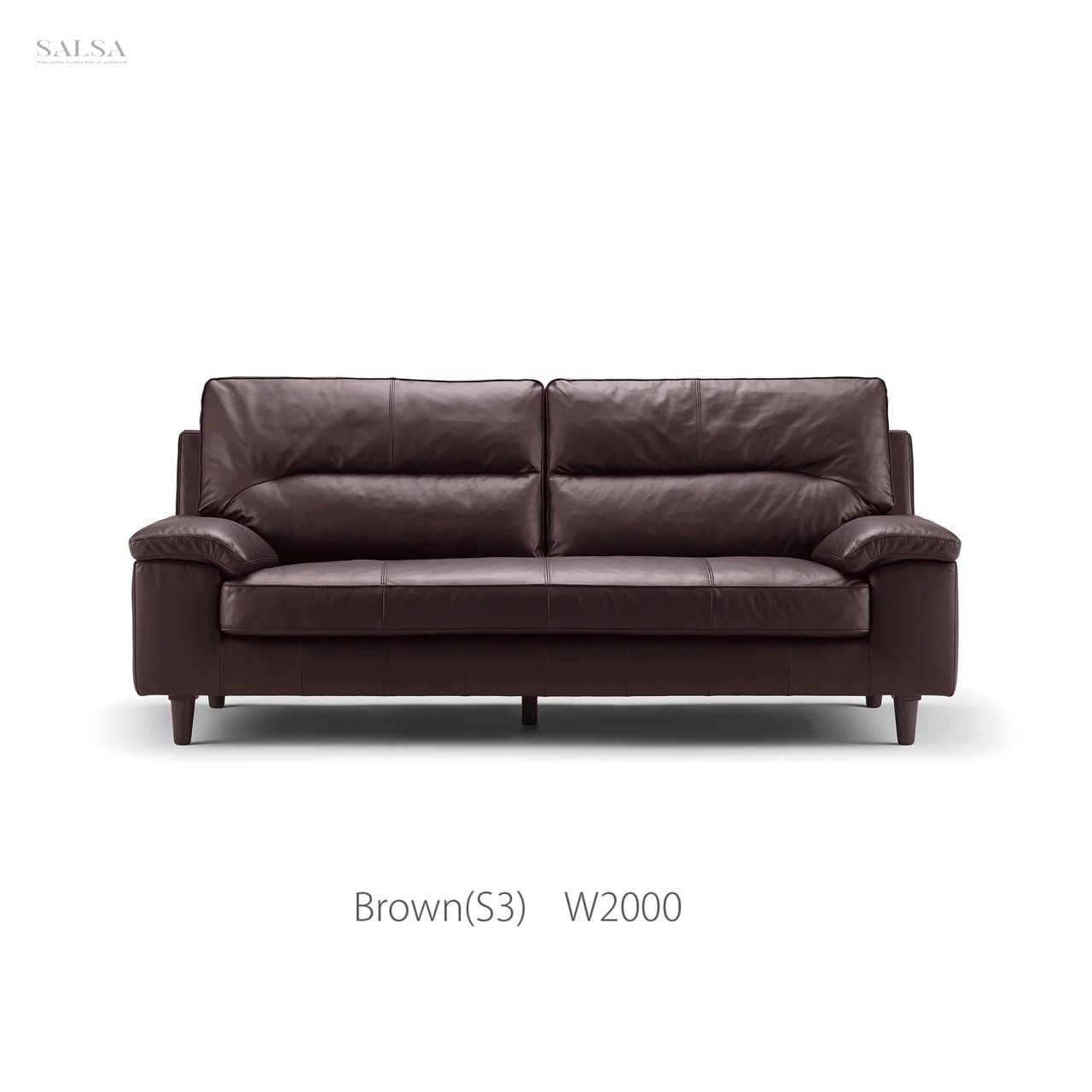  SOFA DA BÒ Ý - SALSA EXPRESSO 3 CHỖ 