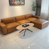  SOFA DA BÒ Ý - MILANO PLOMINO 3 CHỖ 