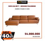  SOFA DA BÒ Ý - BOSSINI PALOMINO 