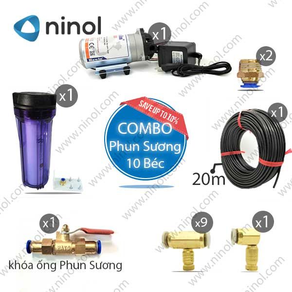 Bộ phun sương mini Hawin 15 béc