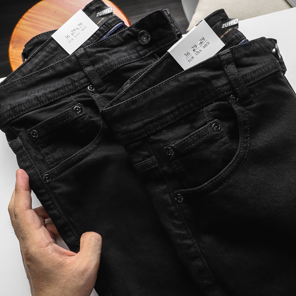 Jeans ZR Đen Rách