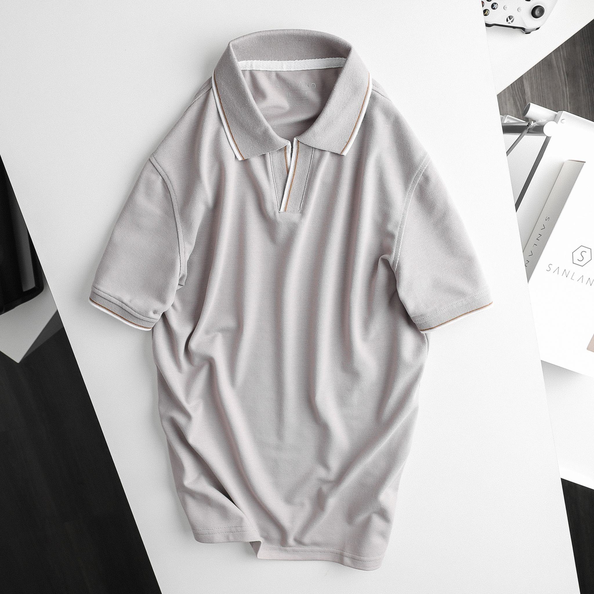 Polo SANLANO V-neck *fullbox