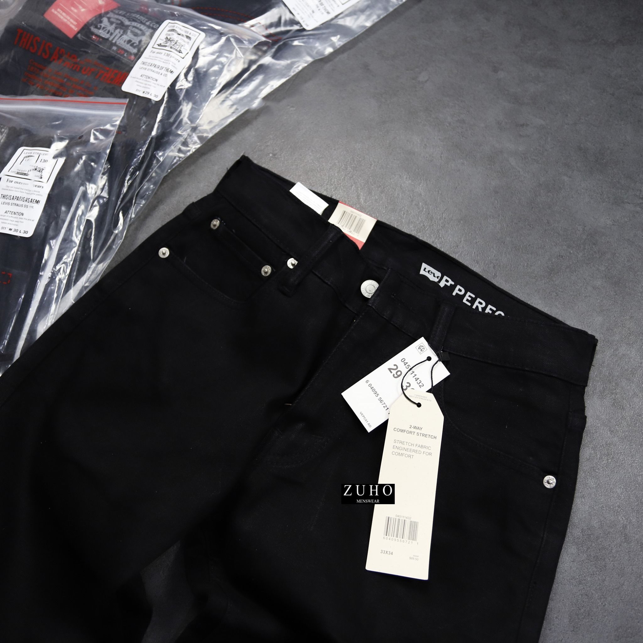Jeans LV 511 Đen