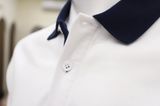 Polo SANLANO mix màu Trắng Xanh Đen
