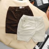 Short SANLANO nhung lĘ°ng thun 24