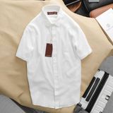 Sơ mi SANLANO ngắn Cotton hiệu ứng